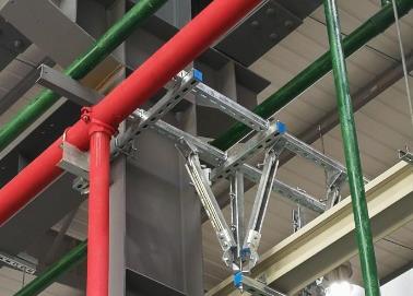 嵊州该抗震支架的整体式支吊架结构协调性好